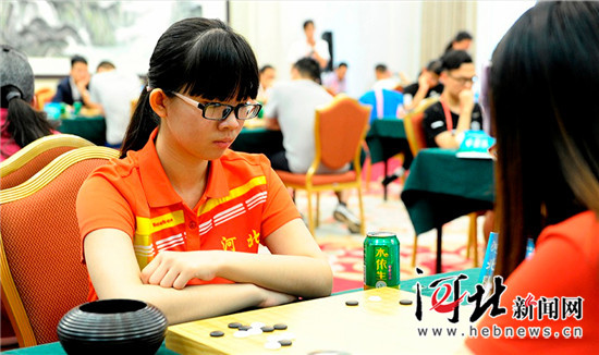 全运会群众围棋团体决赛河北选手李雪萌9战全